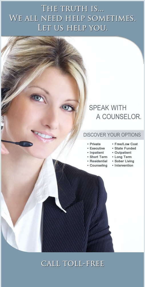 Get Treatment Options - Speak with a Counselor